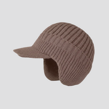 Sterling Knitted Beanie Cap™ Warm Winter Headwear With Visor