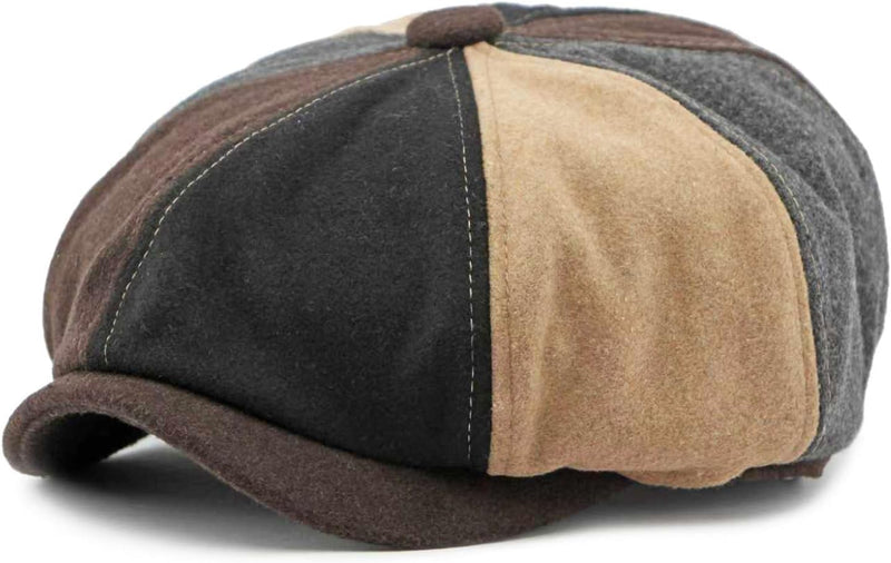 Sterling Wexford Newsboy Cap™  Polyester Tweed Eight Panel Crown