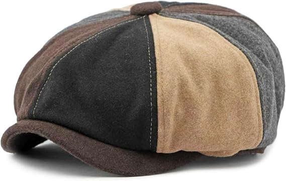 Sterling Wexford Newsboy Cap™  Polyester Tweed Eight Panel Crown