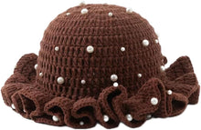 Sterling Foldable Polyester Crochet Bucket Hat™ With Ruffled Brim