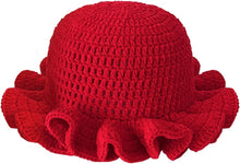 Sterling Foldable Polyester Crochet Bucket Hat™ With Ruffled Brim