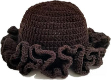 Sterling Foldable Polyester Crochet Bucket Hat™ With Ruffled Brim