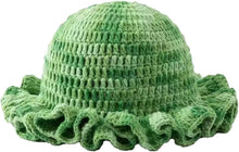 Sterling Foldable Polyester Crochet Bucket Hat™ With Ruffled Brim