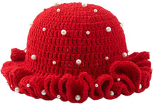Sterling Foldable Polyester Crochet Bucket Hat™ With Ruffled Brim
