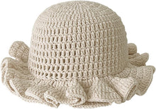 Sterling Foldable Polyester Crochet Bucket Hat™ With Ruffled Brim