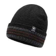 Sterling Striped Beanie™ Ear Cover Soft Knit Fit