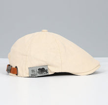 Sterling Japanese Retro™ Patchwork Beret Cotton Forward Cap