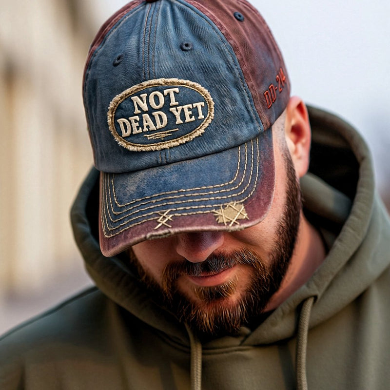 Sterling NOT DEAD YET™ Vintage Washed Baseball Cap Graphic