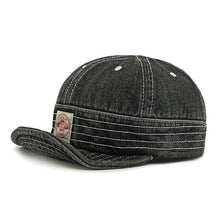 Sterling Retro Denim Flip Hat™ Beret Casual Cap Adjustable Hat