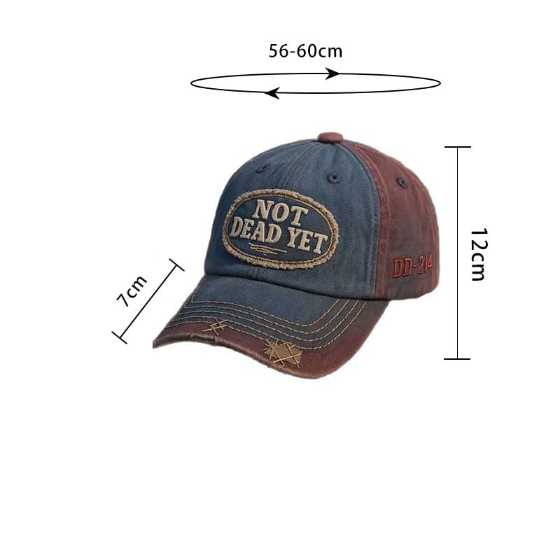 Sterling NOT DEAD YET™ Vintage Washed Baseball Cap Graphic