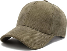 Sterling Classic Corduroy Baseball Cap™  With Buckle Strap