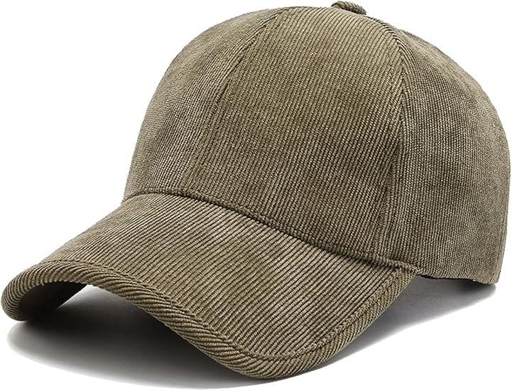 Sterling Classic Corduroy Baseball Cap™  With Buckle Strap