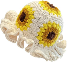 Sterling Foldable Polyester Crochet Bucket Hat™ With Ruffled Brim