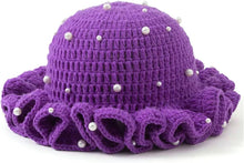 Sterling Foldable Polyester Crochet Bucket Hat™ With Ruffled Brim