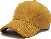 Sterling Classic Corduroy Baseball Cap™  With Buckle Strap