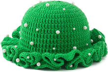 Sterling Foldable Polyester Crochet Bucket Hat™ With Ruffled Brim