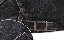 Sterling Vintage Washed™ Cheesecutter Flat Cap Denim Stitch Detail
