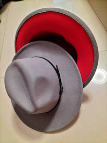 Sterling Aurelia™ Color-Trim Wool-Felt Fedora