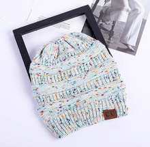 Sterling High Bun™ Beanie Acrylic Cable Knit Hair Opening
