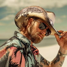 Sterling Embroidered Cowboy Hat™ Wide Brim Straw