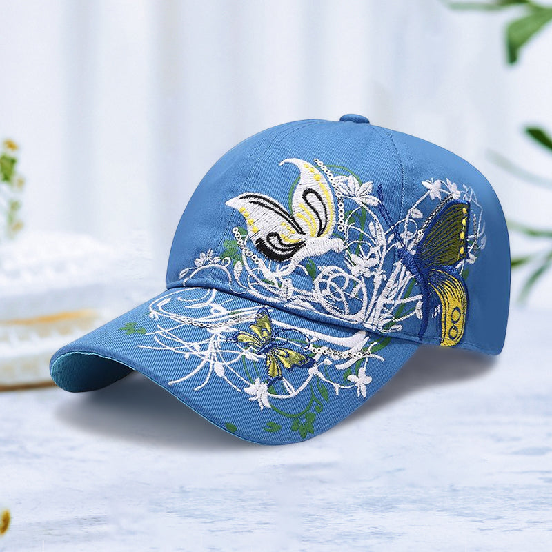 Sterling Adjustable Breathable Embroidered Sun Hat™ Wide Brim Visor