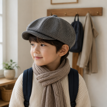 Sterling™ Kids Newsboy Cap in Textured Herringbone