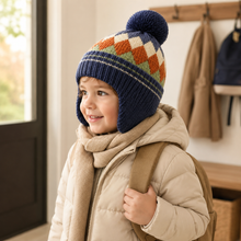 Sterling™ Kids Winter Knit Beanie with Earmuffs