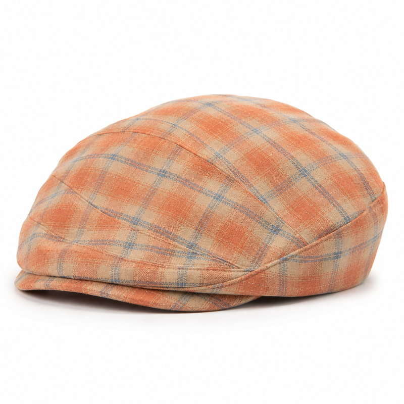Sterling Adjustable Cotton Denim Newsboy Cap™ Short Brim