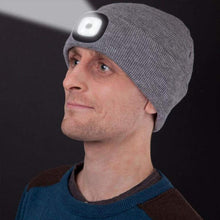 Sterling LED Knitted Winter Beanie Hat™ Cuffed Knit Light