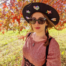 Sterling Cowgirl Straw Prism Hat™ Wide Brim Straw Shine