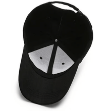 Sterling Christian Baseball Hat™ with Cross Decal Curved Fabric Strap