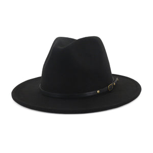 Sterling Aurelia™ Color-Trim Wool-Felt Fedora