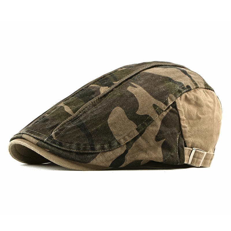 Sterling Vintage Cotton Ivy™ Newsboy Cap Camouflage Adjuster