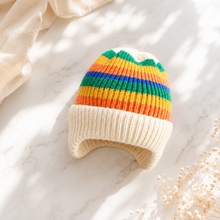 Sterling™ Bear Ear Baby Knit Hat with Cotton Lining