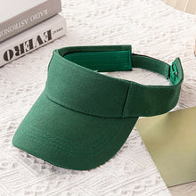 Sterling Open Top Sunshade Cap™ Curved Woven Fabric Visor