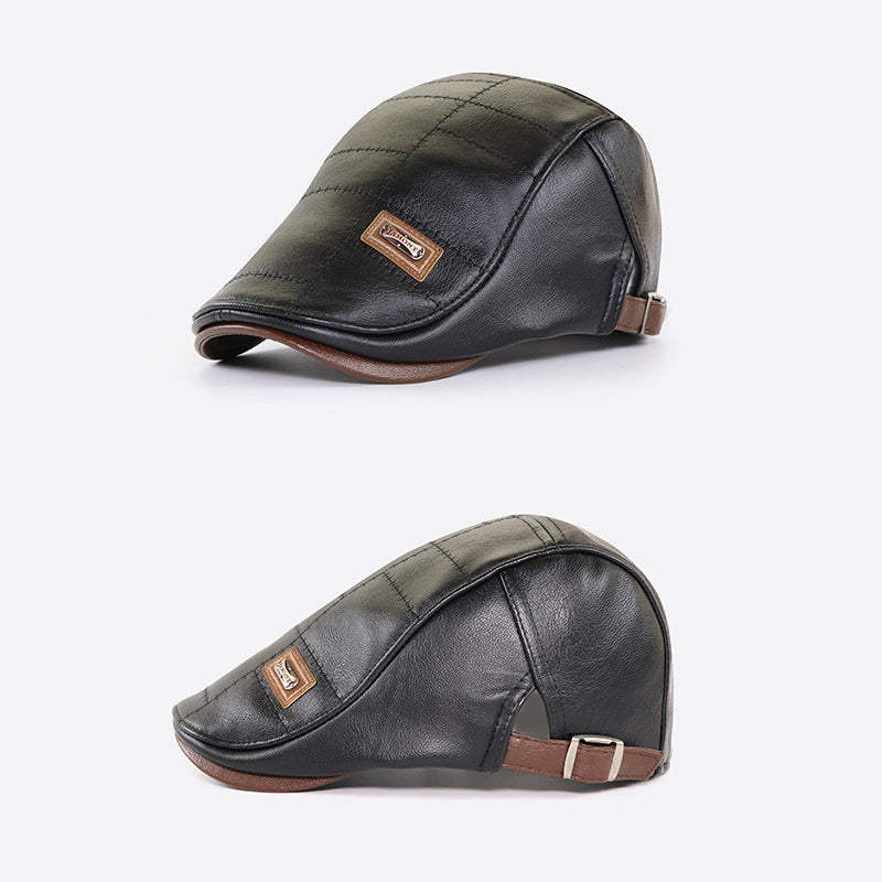 Sterling New Leather Beret™ Flat Leather Look Soft Band