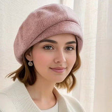 Sterling Cozy Soft-touch Beret™ Soft Knit Checkered Edge