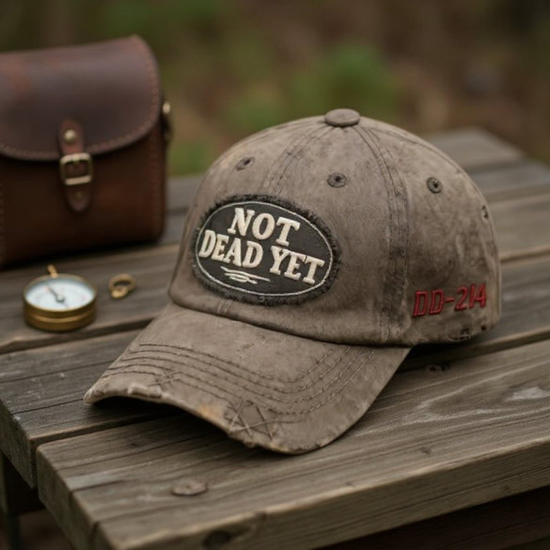Sterling NOT DEAD YET™ Vintage Washed Baseball Cap Graphic