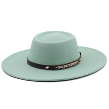 Sterling Atlanta™ Wide Brim Porkpie Hat Woven Brim Detail