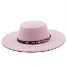 Sterling Atlanta™ Wide Brim Porkpie Hat Woven Brim Detail