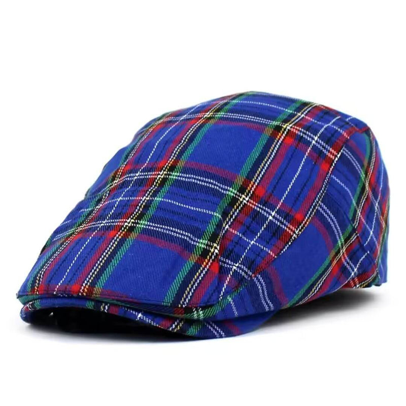 Sterling Tartan Cotton Ivy Cap™ Low Crown Plaid Seam Detail