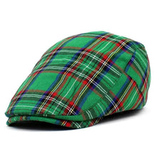 Sterling Tartan Cotton Ivy Cap™ Low Crown Plaid Seam Detail