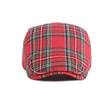 Sterling Tartan Cotton Ivy Cap™ Low Crown Plaid Seam Detail