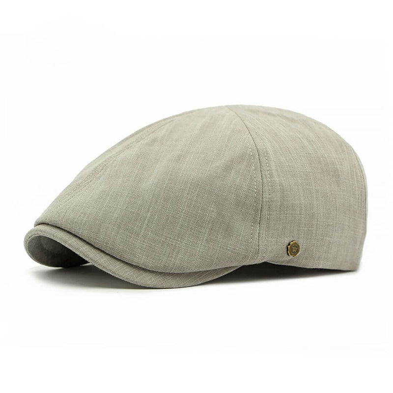 Sterling Brushed Cotton Flat Cap™ Low Crown Soft Brushed Finish