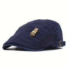 Sterling Twill Cotton Flat Cap™ Low Crown Adjustable Buckle