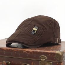 Sterling Twill Cotton Flat Cap™ Low Crown Adjustable Buckle