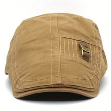 Sterling Twill Cotton Flat Cap™ Low Crown Adjustable Buckle