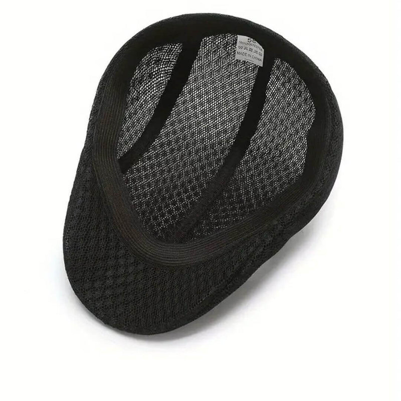 Sterling Mesh Flat Cap™ Ivy Woven Mesh Pattern