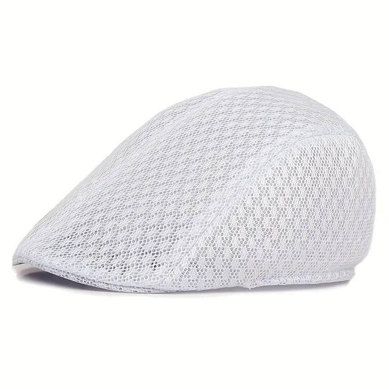 Sterling Mesh Flat Cap™ Ivy Woven Mesh Pattern