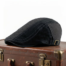 Sterling Colorblock Driving Cap™ Low Crown Fabric Stitch Detail